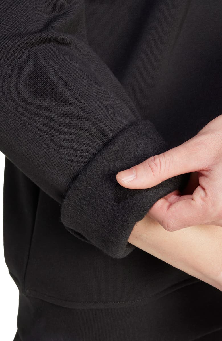 adidas Originals Trefoil Essentials Crewneck Sweatshirt, Alternate, color, Black