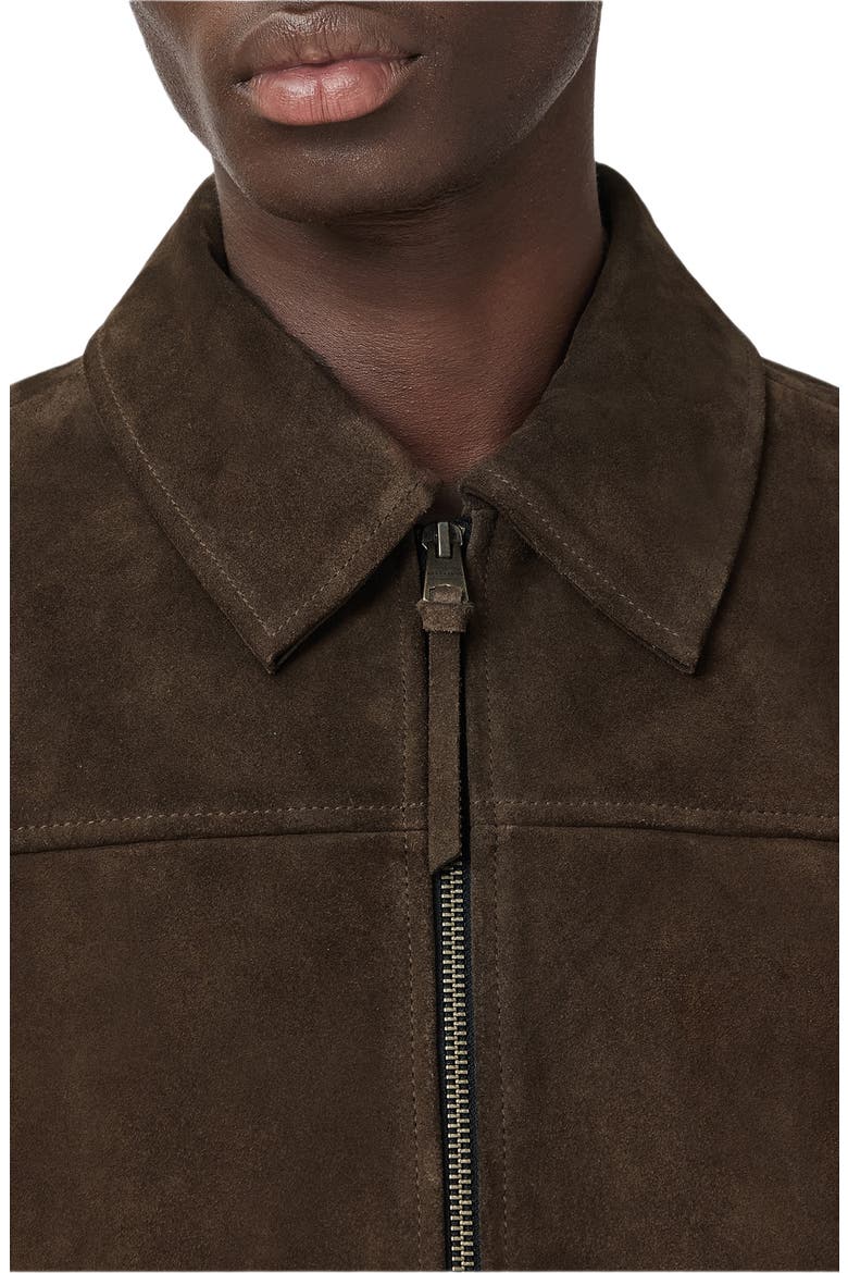 Rhone Suede Jacket, Alternate, color, COCOA BROWN