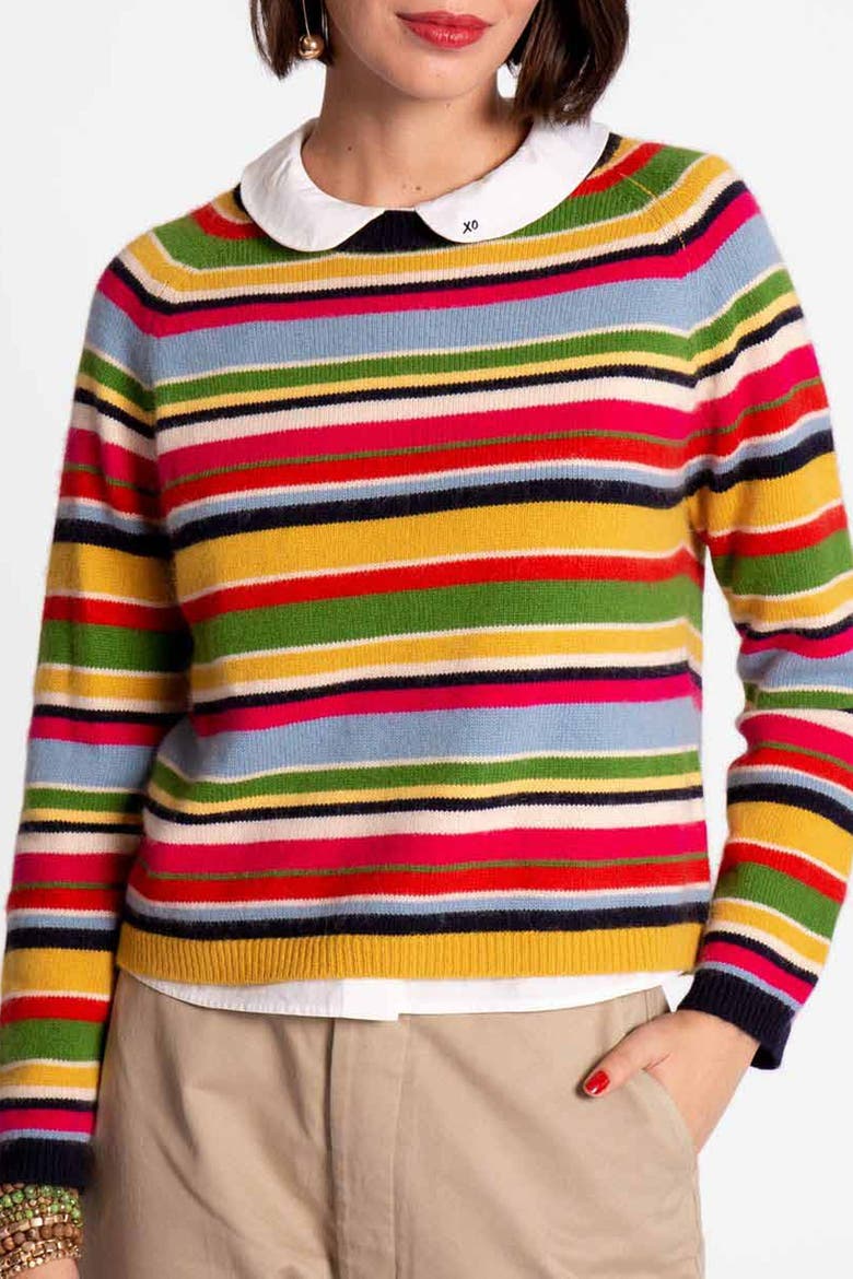 James Crewneck Stripe, Main, color, Multi