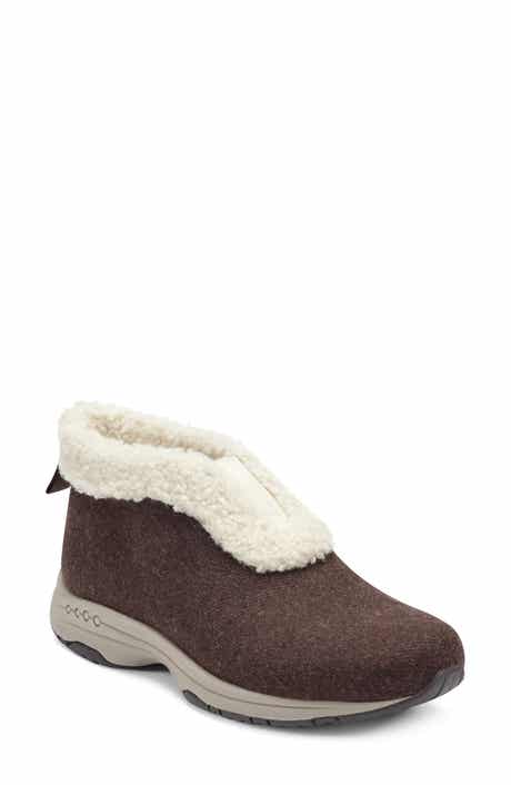Easy Spirit Trepose Faux Shearling Lined Slipper