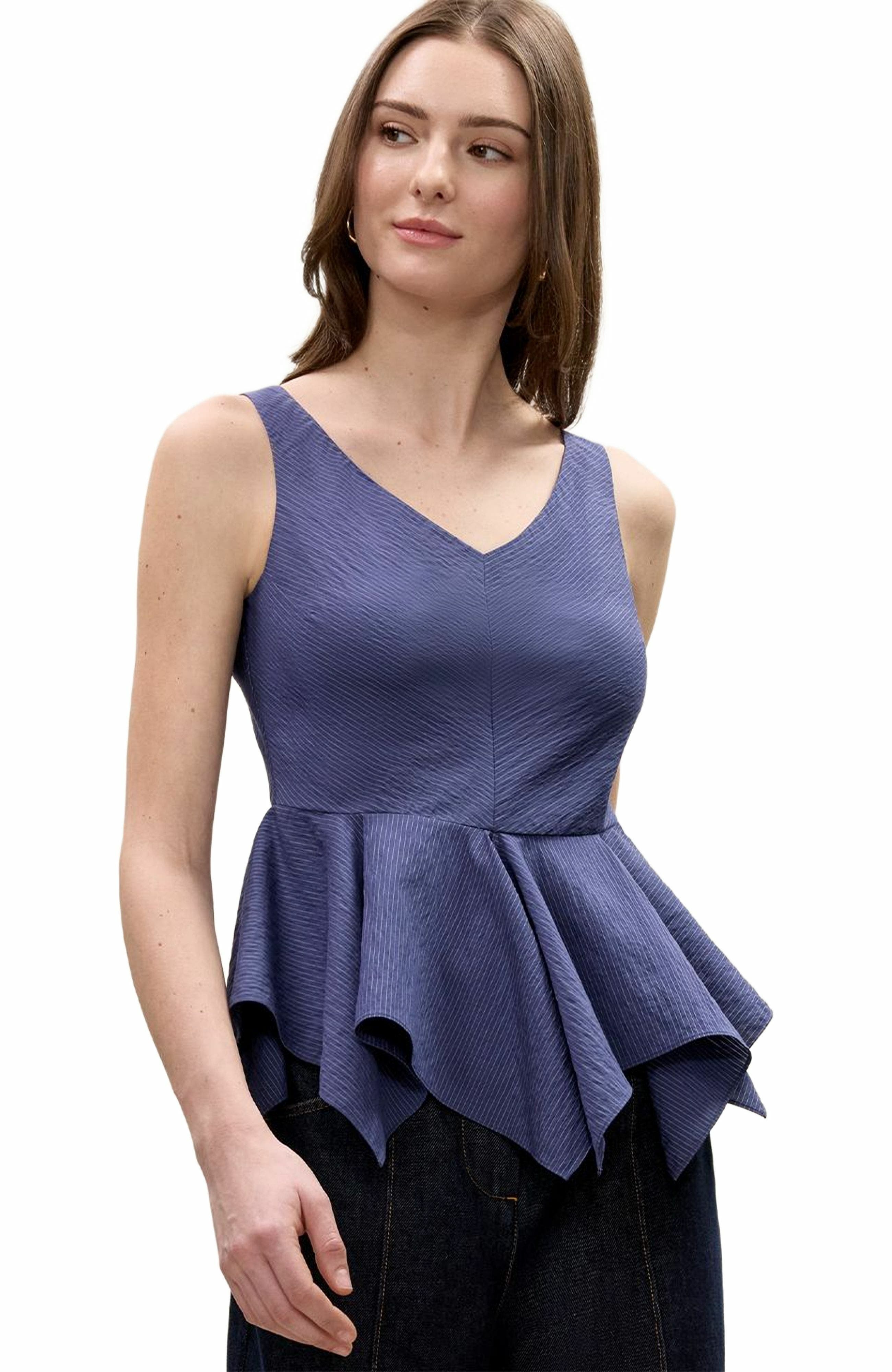Allegra Stripe Top - image 2