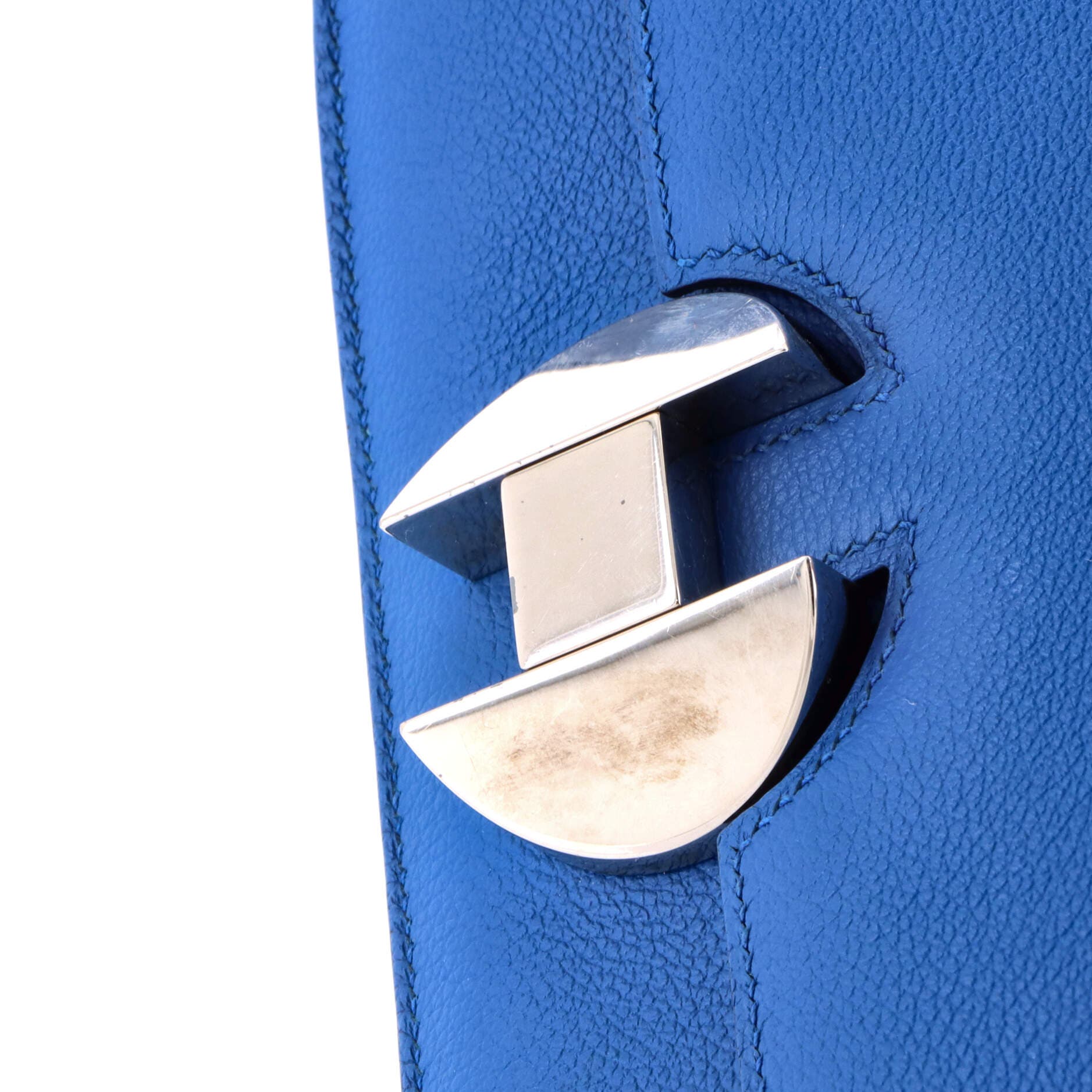 Pre-Owned Hermes 2002 Shoulder Bag Evercolor 20, Alternate, color, Mykonos