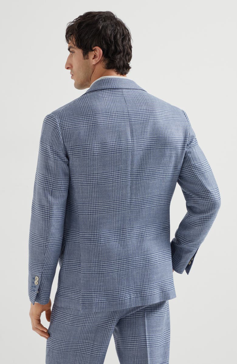 Brunello Cucinelli Deconstructed Cavallo blazer, Alternate, color, Denim