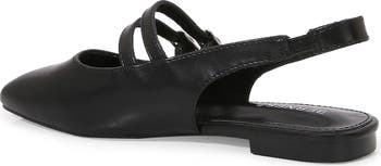 Carly Strappy Slingback Flat