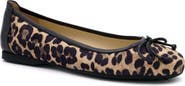 Amalfi by Rangoni Dana Leopard Print Ballet Flat - Multiple Widths Available