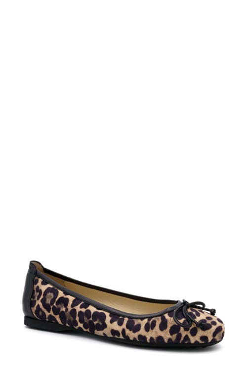 AMALFI BY RANGONI AMALFI BY RANGONI DANA LEOPARD PRINT BALLET FLAT