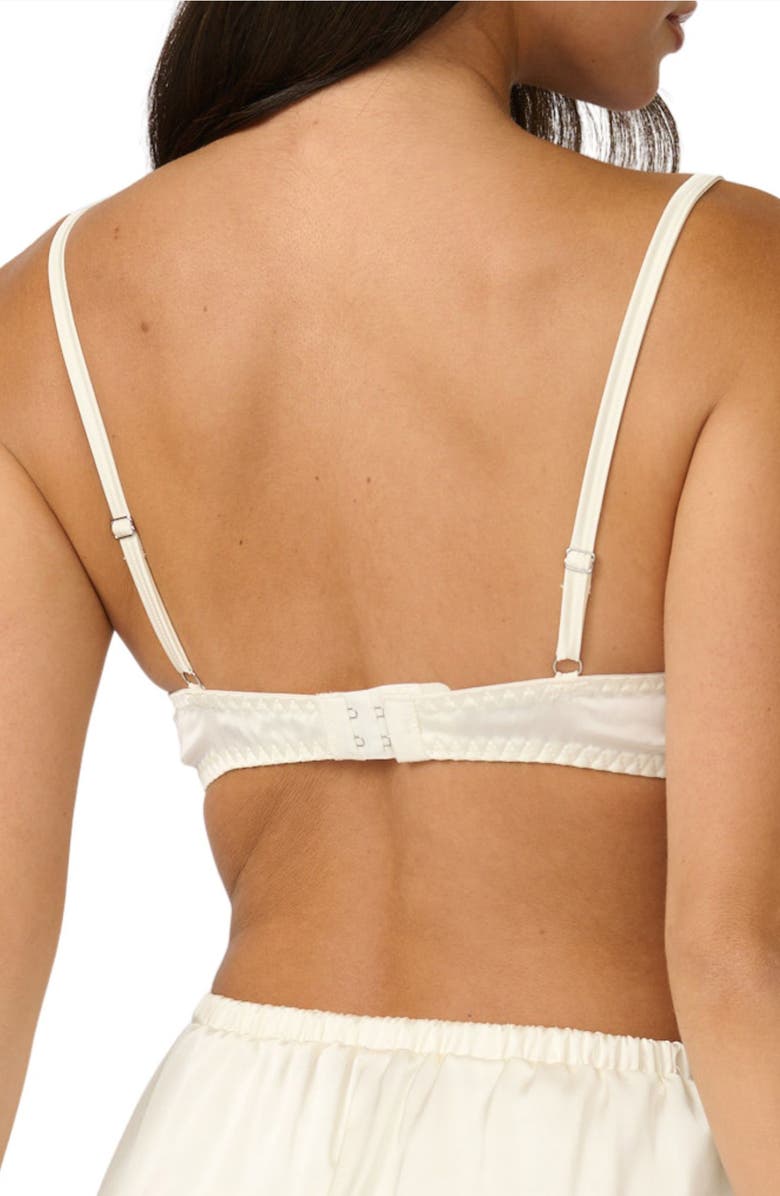 Kat The Label Jean Embroidered Bralette, Alternate, color, Antique