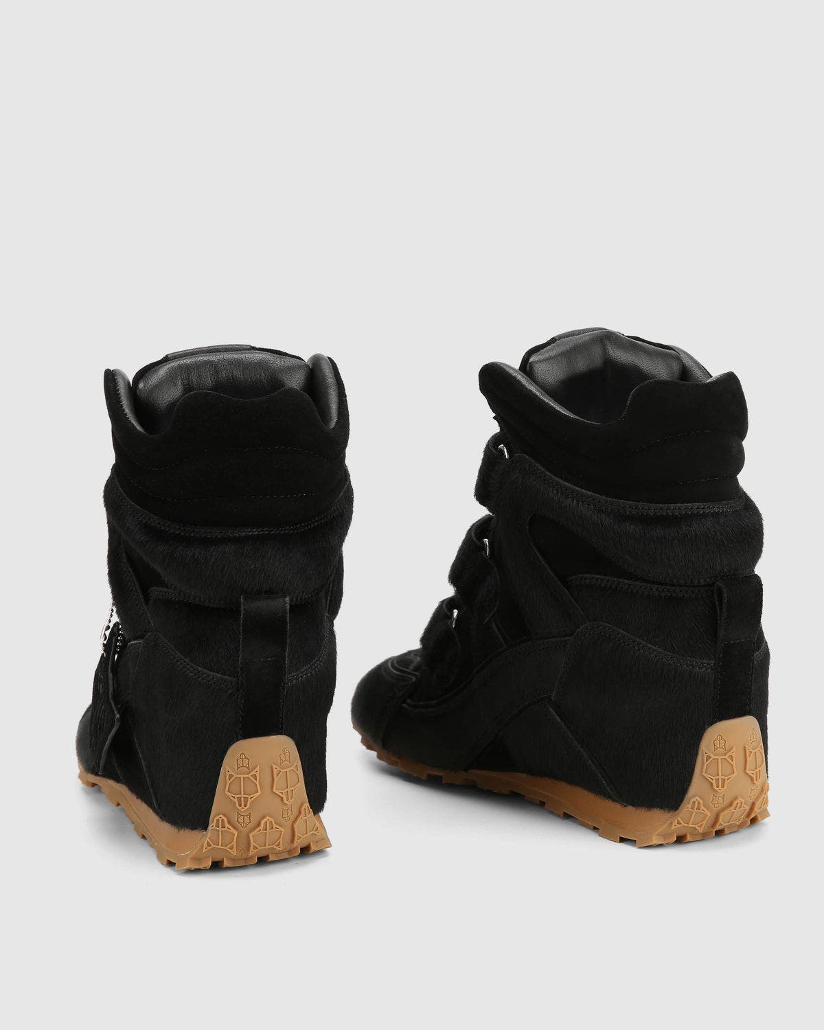 Naked Wolfe Element Wedge, Alternate, color, Black