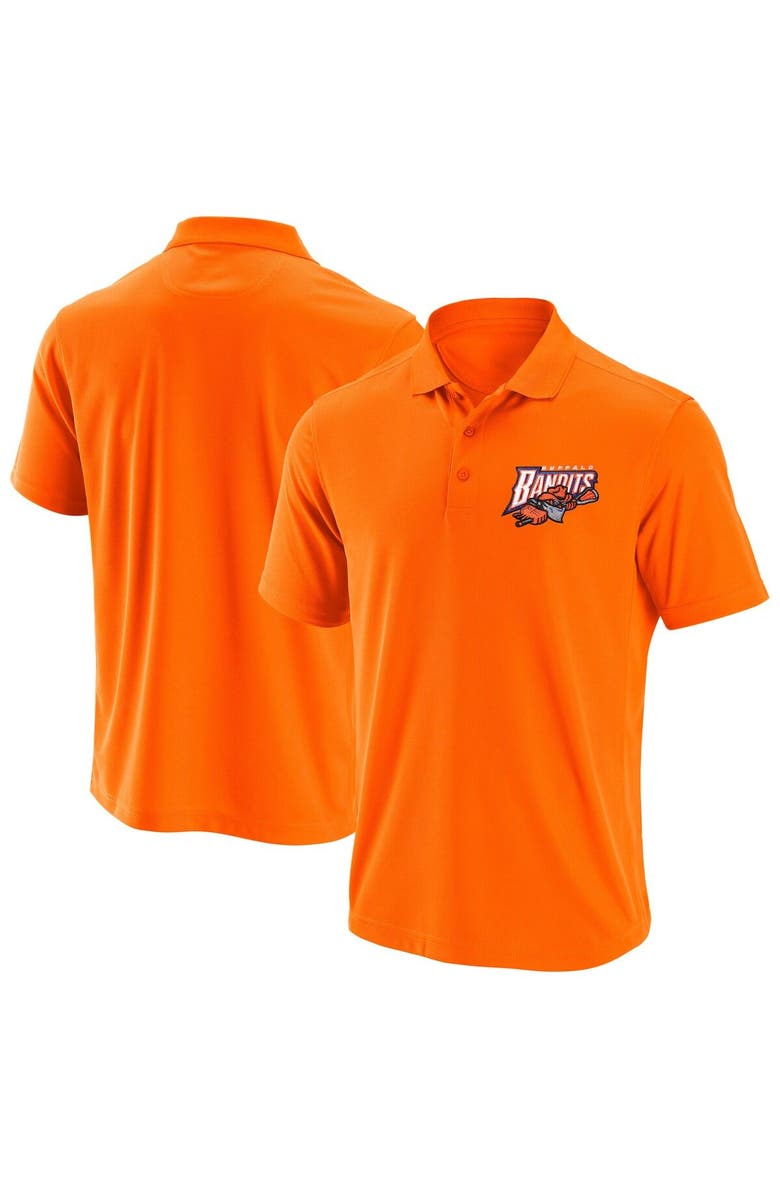 ADPRO Sports Men's Orange Buffalo Bandits Primary Logo Polo, Main, color, Orange