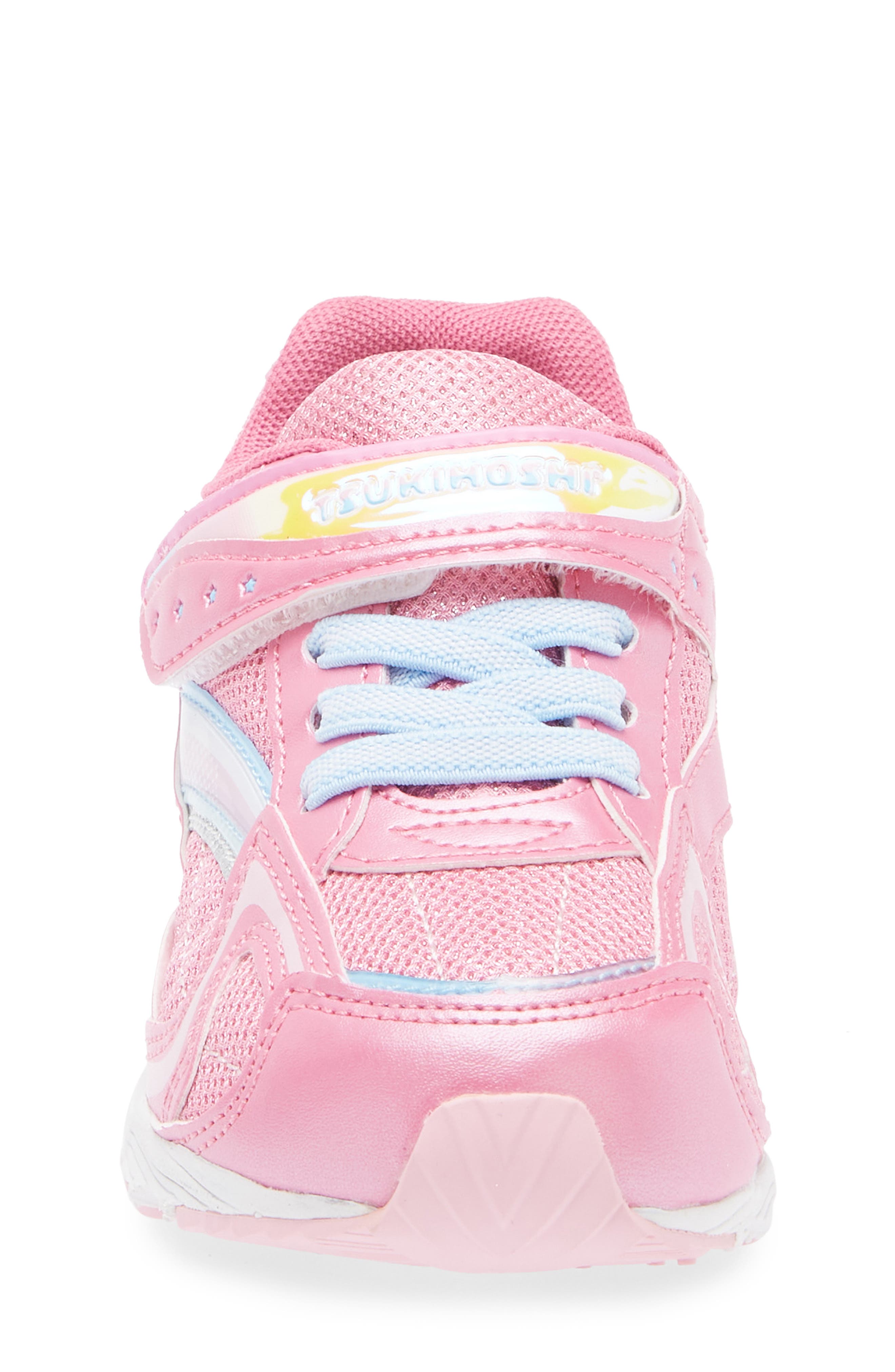 Tsukihoshi Glitz Washable Sneaker, Alternate, color, Pink/ Light Blue