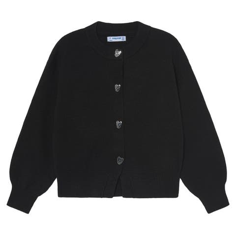 Heart Button Cardigan