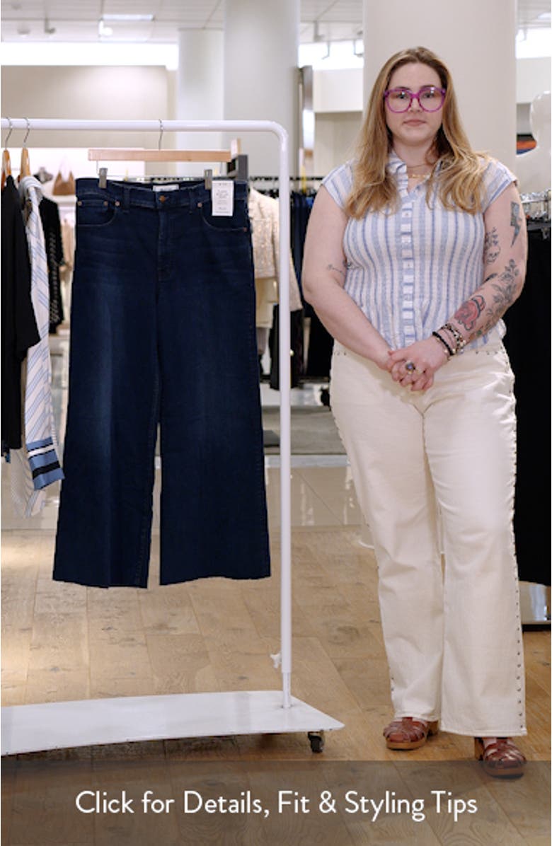 Flared Wide Leg Jeans, sales video thumbnail