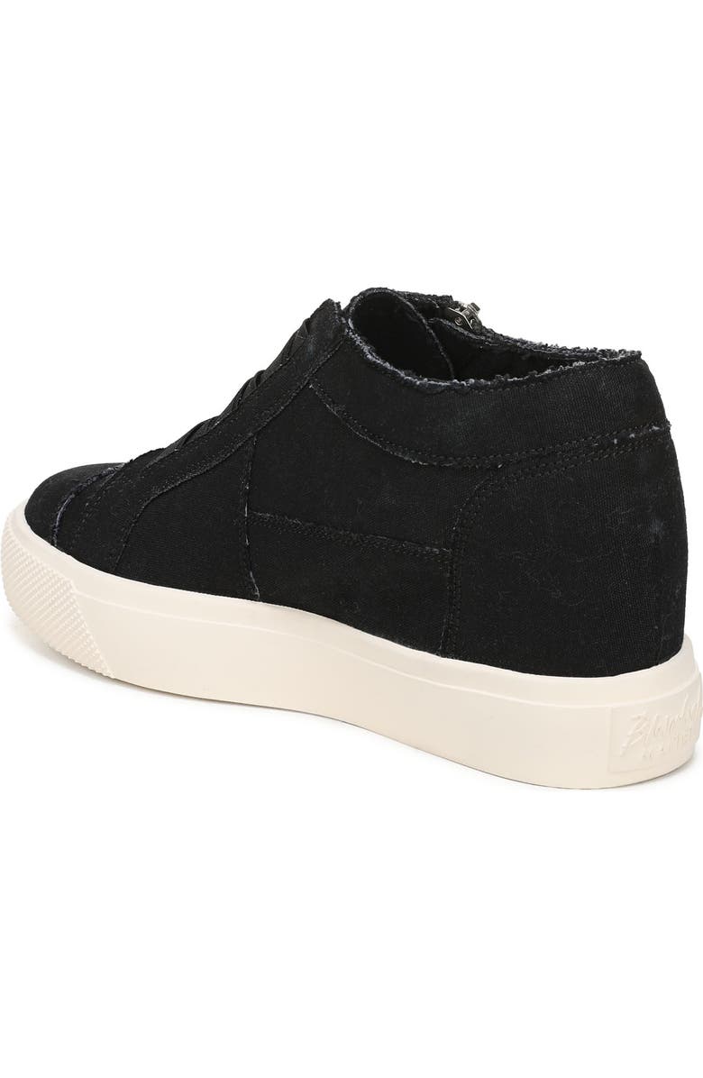 Blowfish Malibu Zayla Platform Sneaker, Alternate, color, Black Canvas