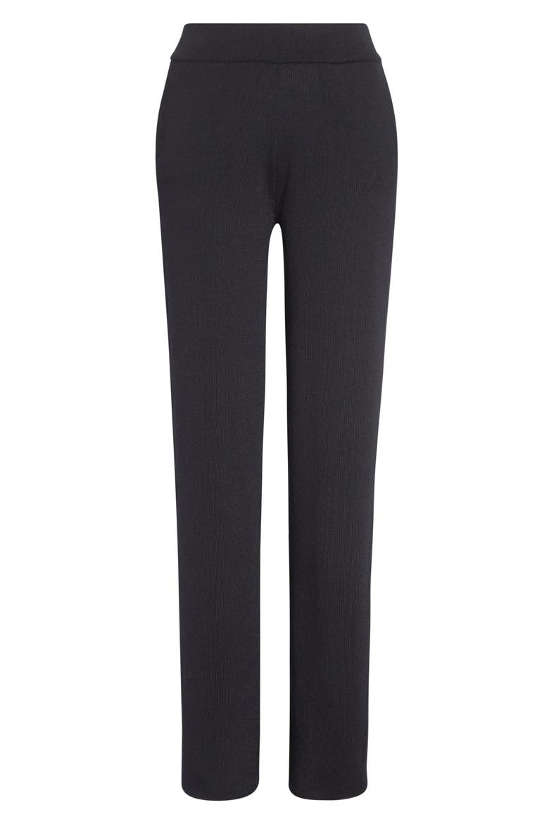Legacy Isabel Knit Pants, Alternate, color, BLACK