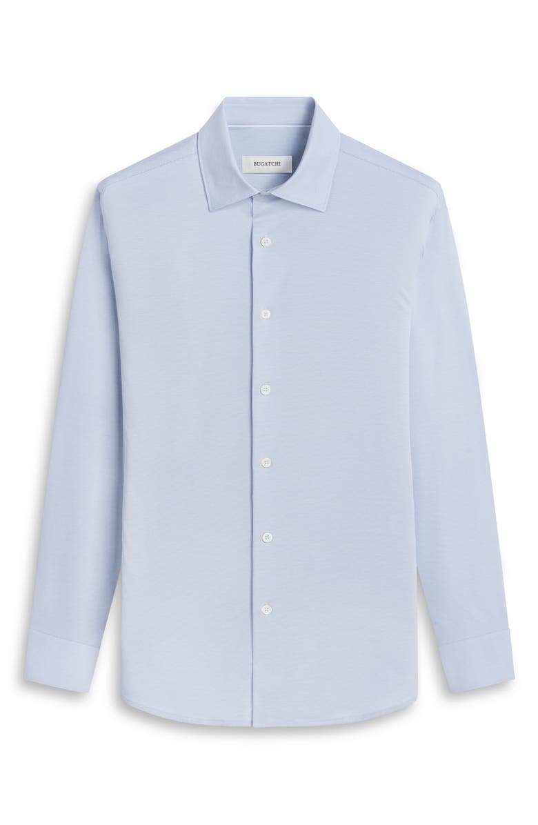 Bugatchi James OoohCotton<sup>®</sup> Button-Up Shirt, Alternate, color, Air Blue