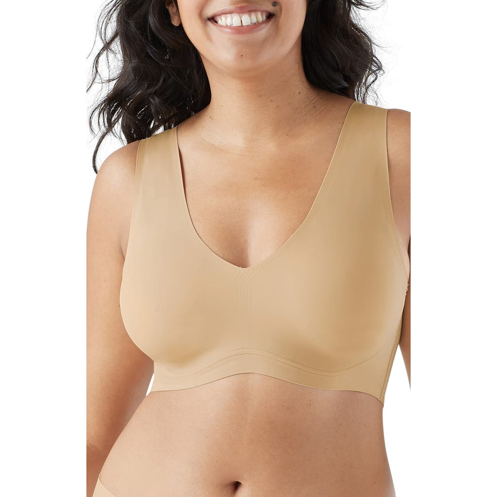 True & Co Body Lift V-Neck Bralette in Desert  product