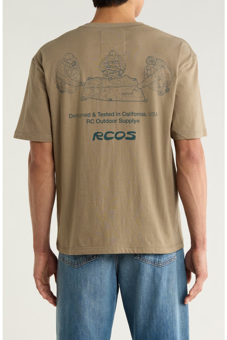 Map Graphic T-Shirt, Alternate, color, DRIFTWOOD