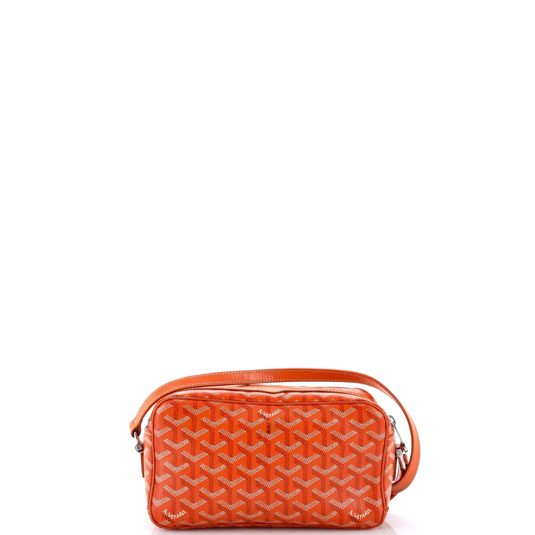 Cap Vert Bag Coated Canvas, Alternate, color, Orange
