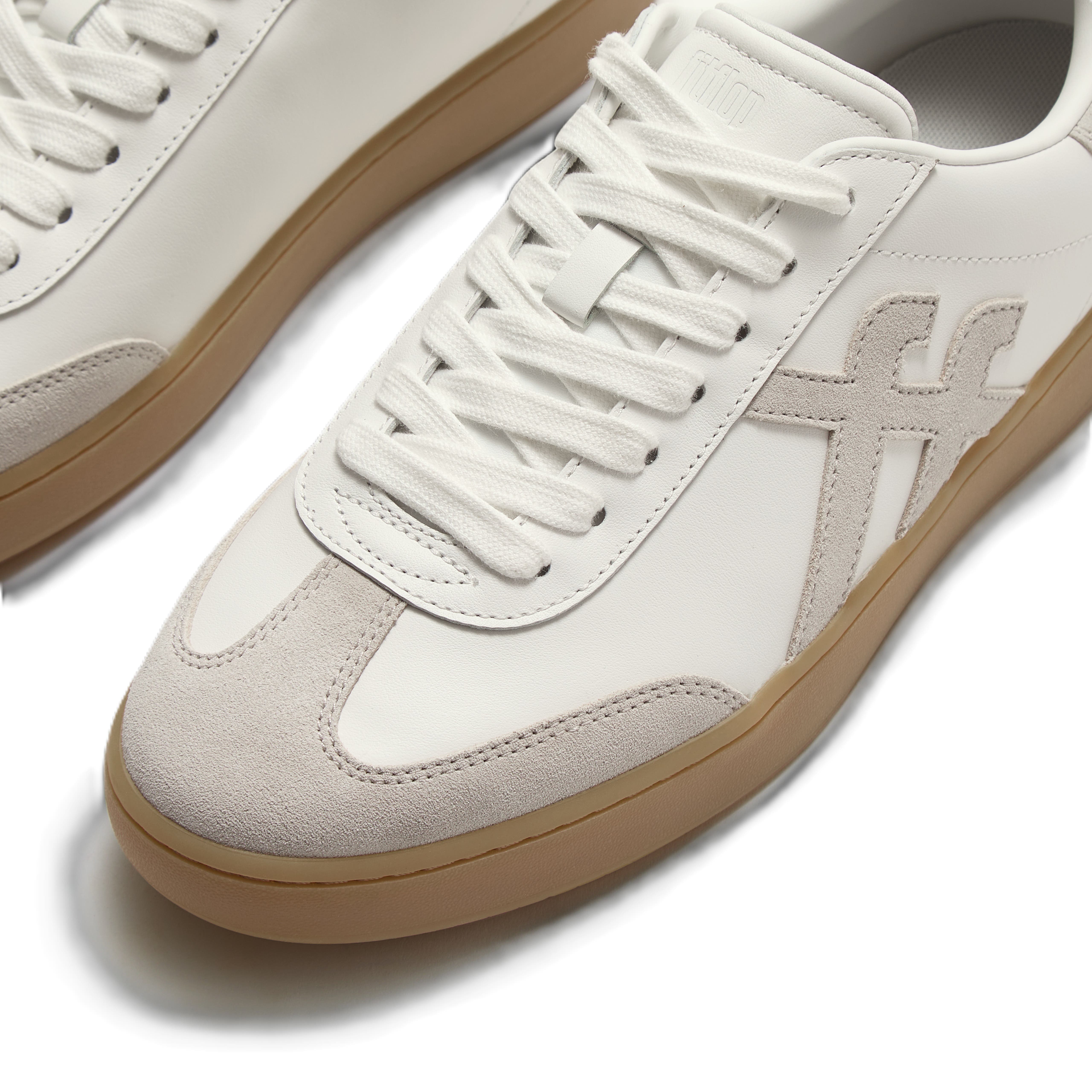 FitFlop The Dash Mens T Toe Sneakers, Alternate, color, Urban White Mix