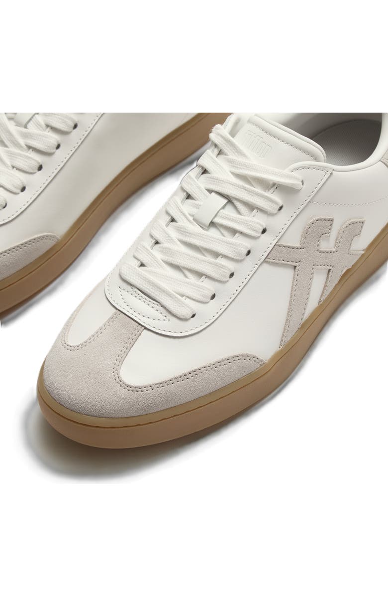 FitFlop The Dash Mens T Toe Sneakers, Alternate, color, Urban White Mix