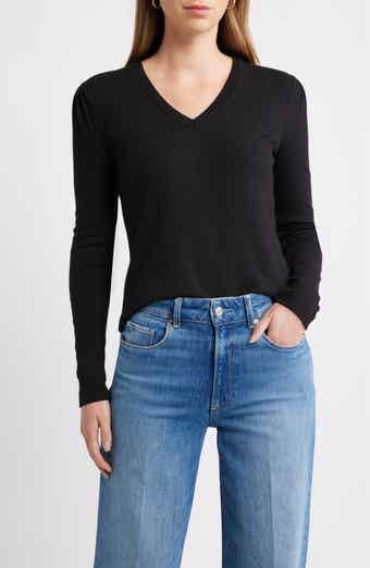 Long Sleeve Rib T-Shirt