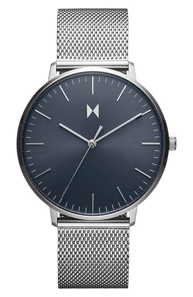MVMT WATCHES MVMT Legacy Slim Mesh Strap Watch, 42mm, Main, color, 