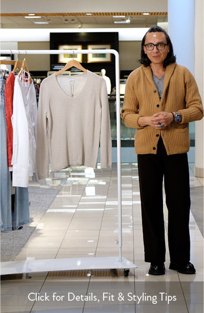 V-Neck Cotton Sweater, sales video thumbnail