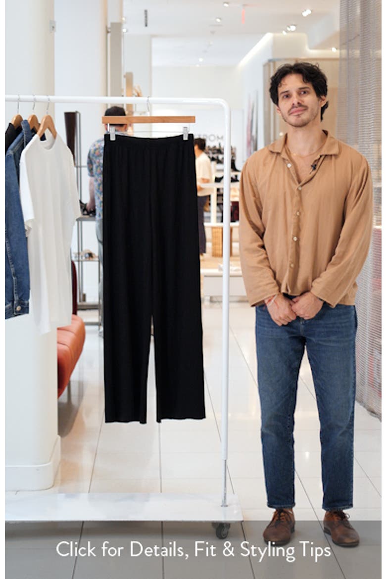 Koda Crinkle Wide Leg Pants video