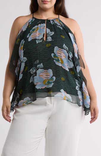 Joie Romee Floral Silk Chiffon Top