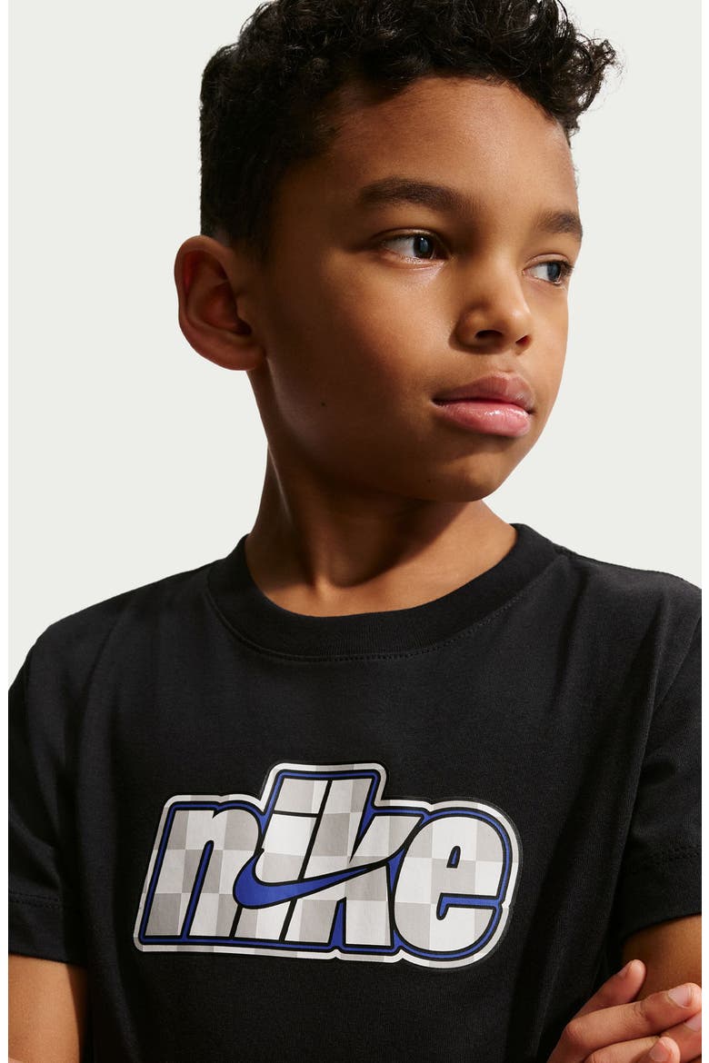 Kids' Celebrate Sport Cotton Graphic T-Shirt, Alternate, color, BLACK