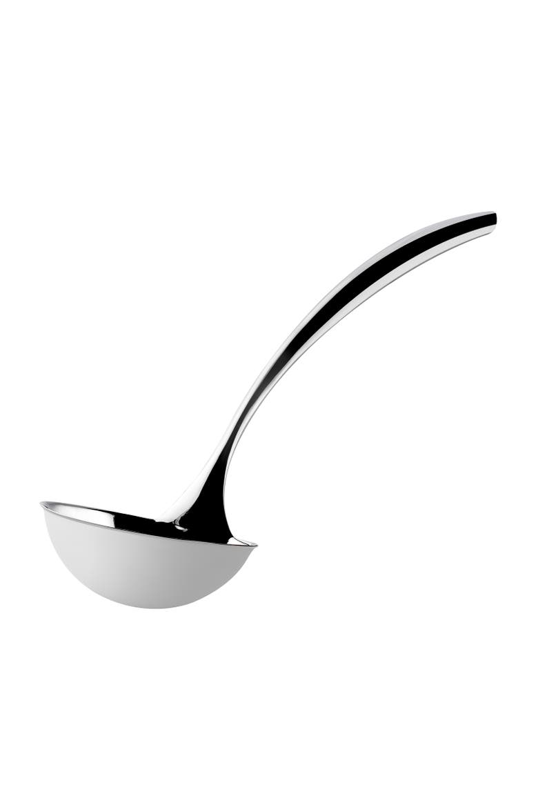 6-ounce Tempo Serving Ladle, 15-Inch, Stainless Steel, Main, color, Silver