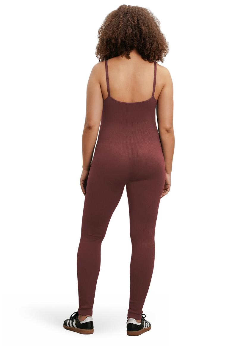 The Jordan Maternity & Nursing Jumpsuit, Alternate, color, Burgundy