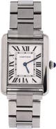 Pre-Owned Cartier Tank Solo Quartz Watch Stainless Steel 24