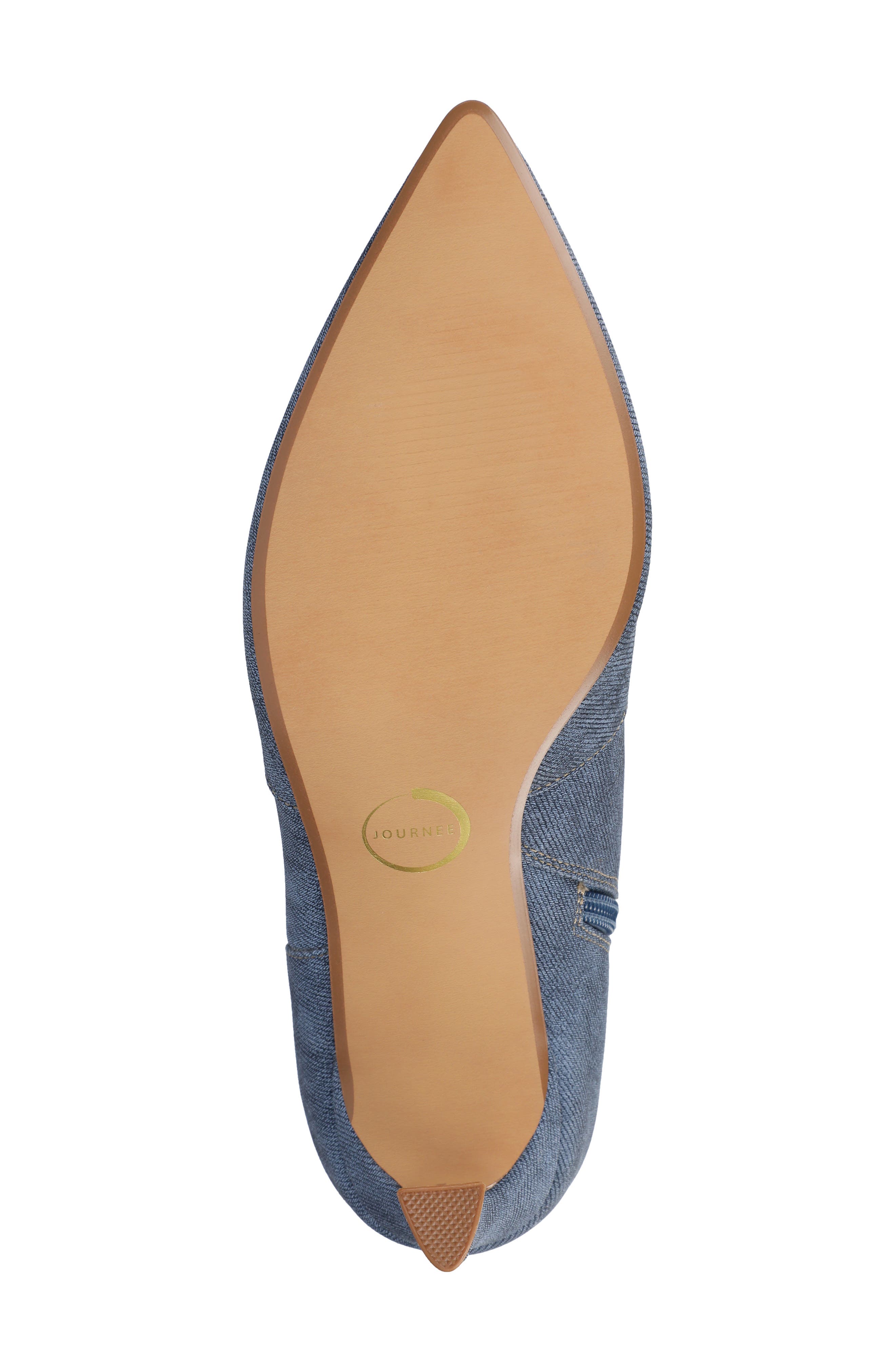 Laramie Knee High Western Boot, Alternate, color, DENIM