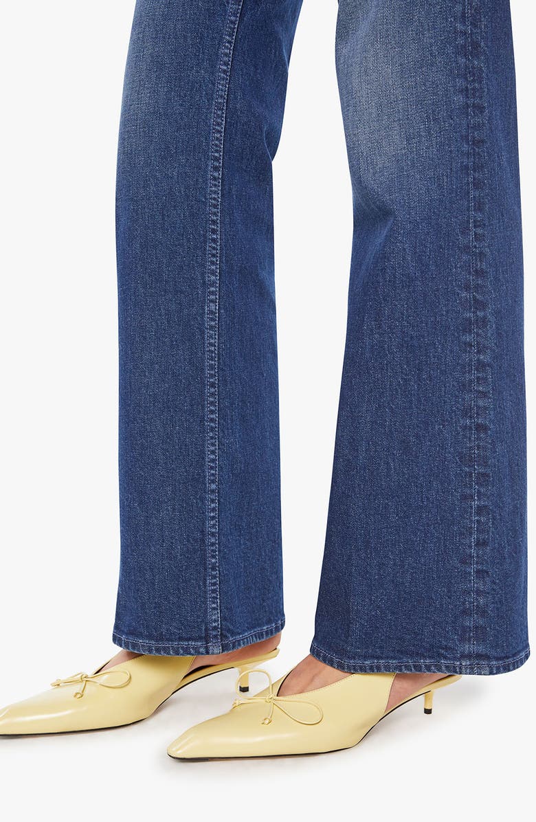MOTHER The Bookie Sneak Bootcut Jeans, Alternate, color, Perfectly Imperfect