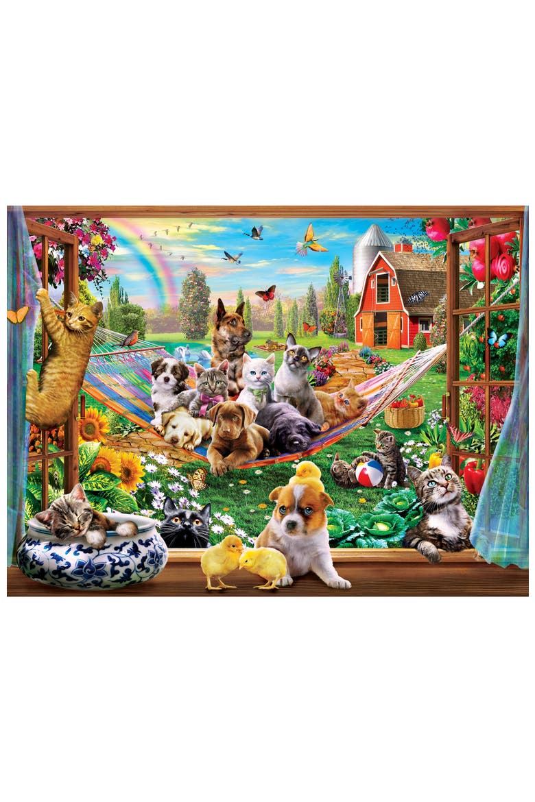 Afternoon Siesta 300 Piece Jigsaw Puzzle, Alternate, color, Multicolor