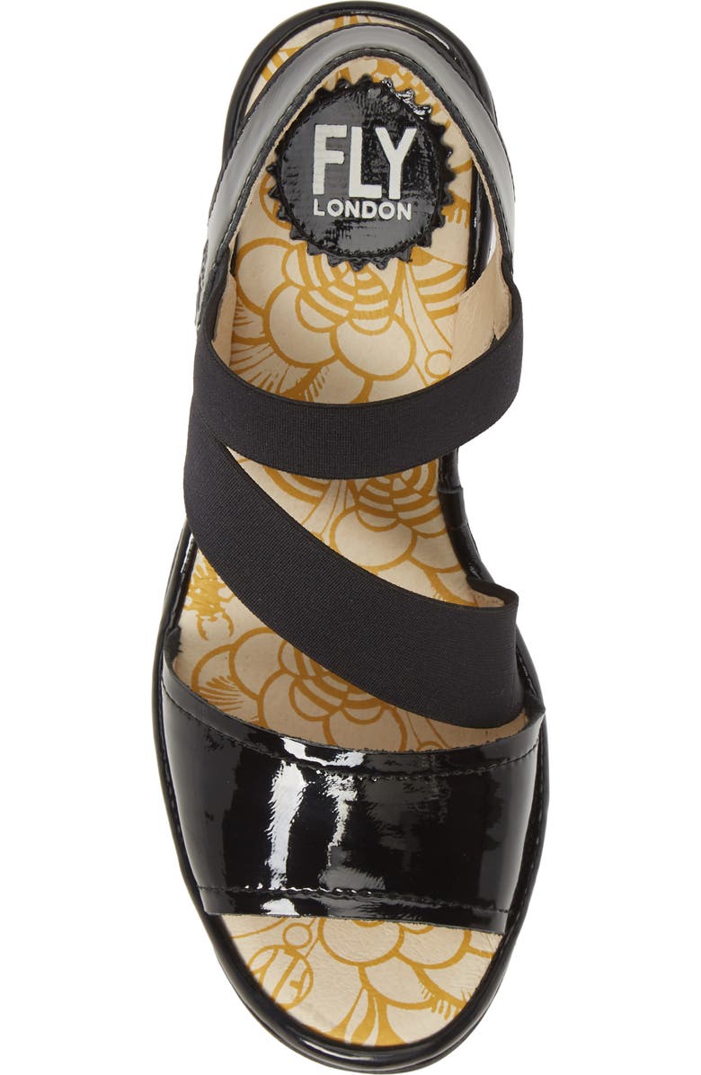 Fly London Yesa Wedge Sandal, Alternate, color,