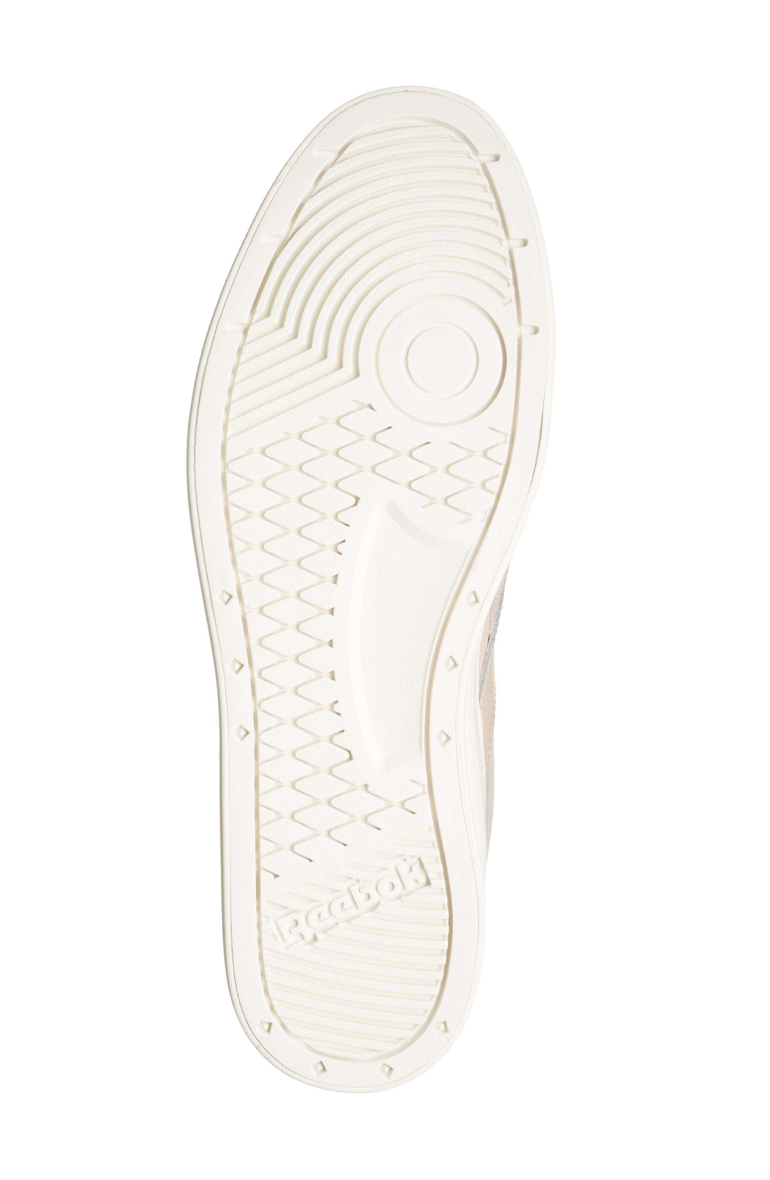 Reebok Court Advance Bold Sneaker, Alternate, color, Pospin/ Pospin/ Chalk