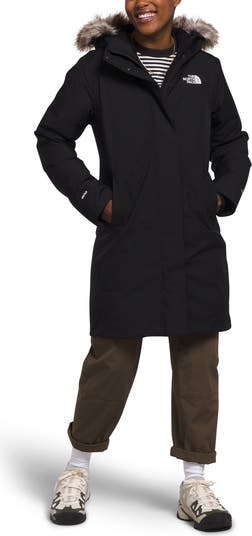 Womens The North Face Parka down 600 coat. NWT size deals small