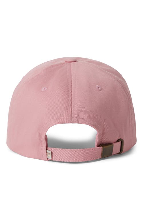 Brixton Tossed Dice Embroidered Baseball Cap In Pink