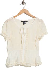 Forgotten Grace Victorian Eyelet Cotton Top