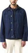 Velez Lerna Denim And Leather Trucker Jacket