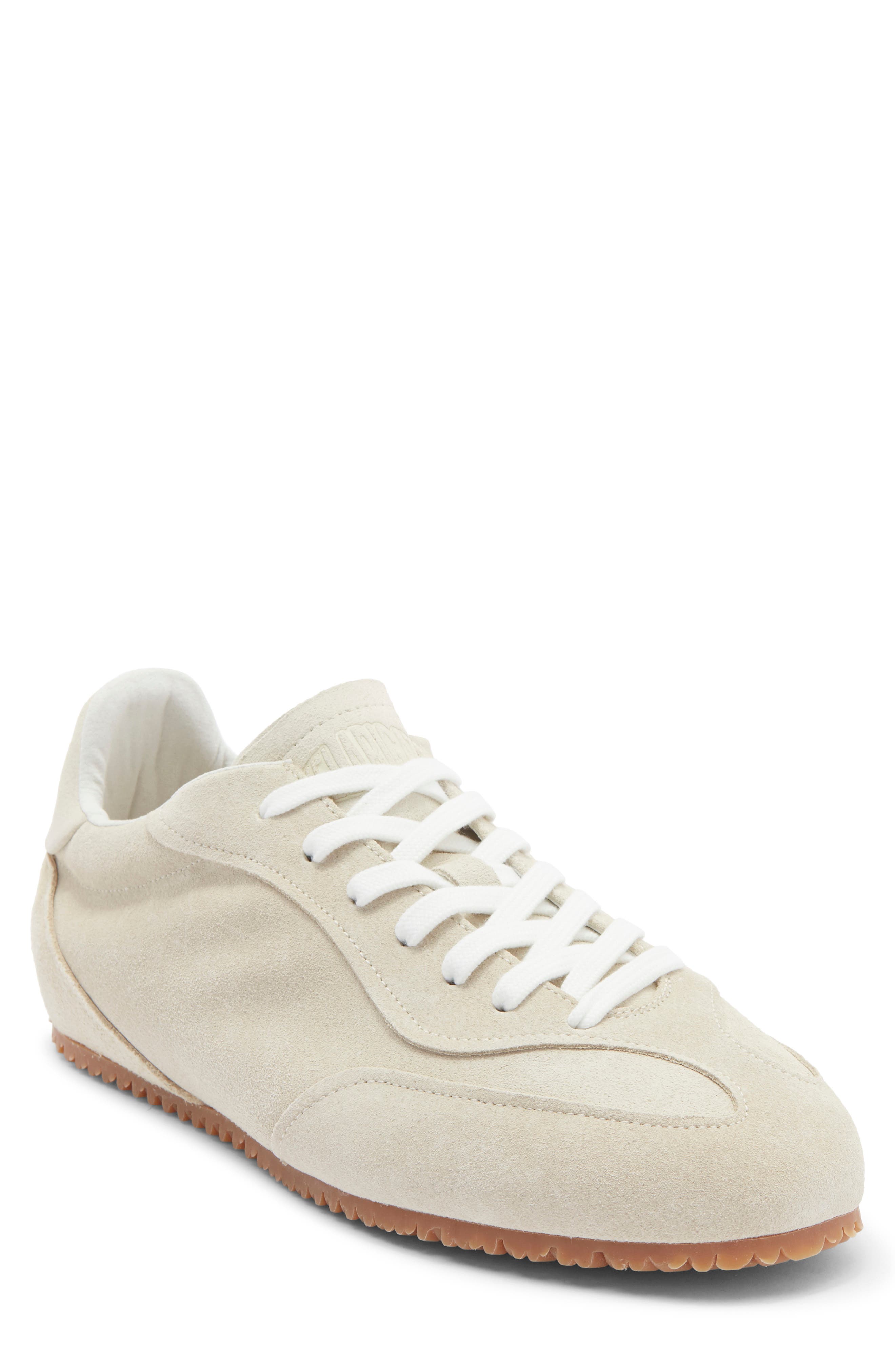 Axel Arigato Daze Runner Beige Sneaker With Logo On The Tongue And Grooved Sole In Suede Man In Neutral