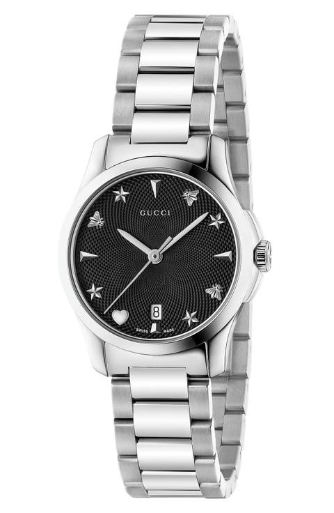 G-Timeless Bracelet Watch, 27mm