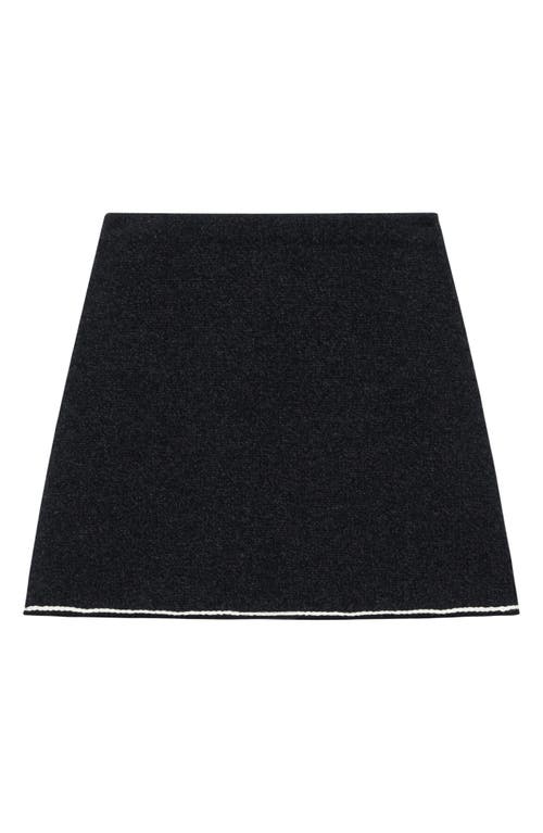 Theory Tweed Top J Black Multi In Black