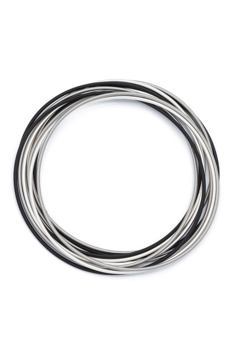 Emerson & Oliver Dia Mixed Metal Cool Bracelets, Main, color, Set Of 10