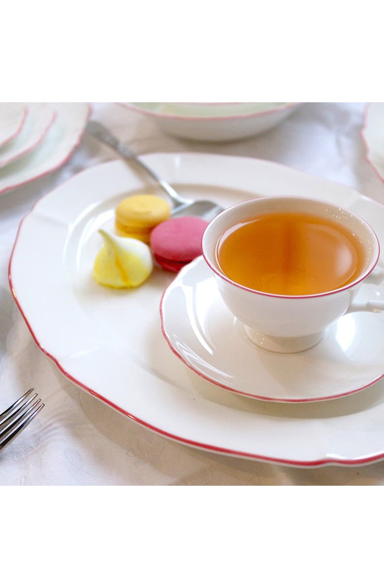 Twig New York Amelie Tea Cup & Saucer, Alternate, color, Roseate