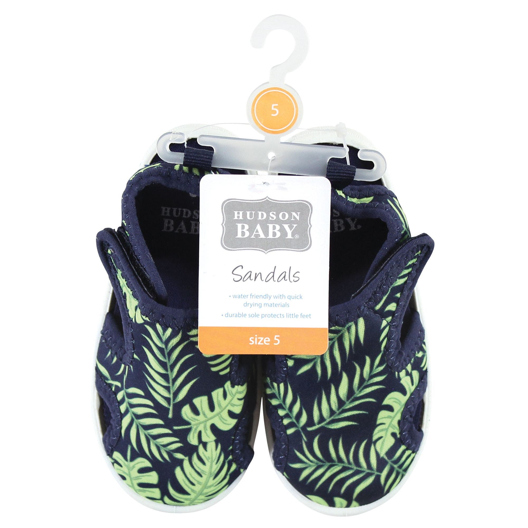 Hudson Baby Hybrid Water Sandals, Alternate, color, Palm Leaf