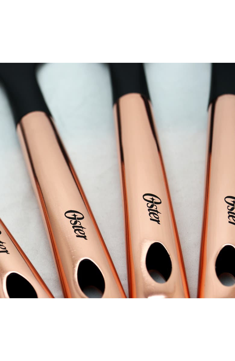 OSTER Kitchen Bliss Kitchen Tools Set with Rose Gold Handle, Set of 5, Alternate, color, Copper
