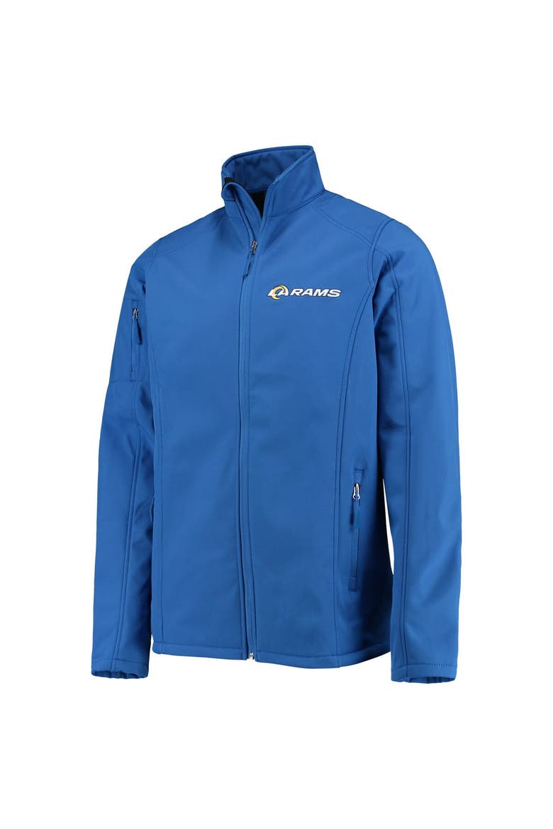 Men's Dunbrooke Royal Los Angeles Rams Big & Tall Sonoma Softshell Full-Zip Jacket, Alternate, color, Royal